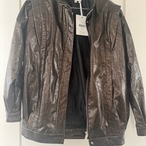 Ronny Kobo Bronze Metallic Jacket